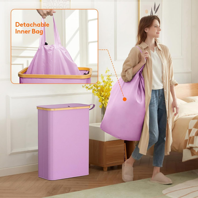 Polyster Laundry Room Organiser, Purple