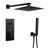 Wall Mounted Thermostatic Complete Shower System With Rough-in Valve-96067449-96067452
