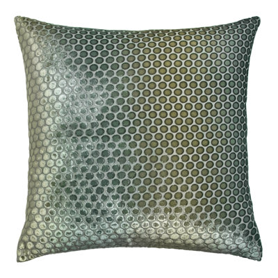 Dots Square Velvet Pillow Cover & Insert
