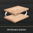 John Boos BoosBlock® Au Jus Edge Grain Maple Wood Cutting Board with Groove-39948131