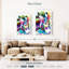"Abstract Donkey", ensemble de 3 pièces sur toile par PaintboxJenny-763910998