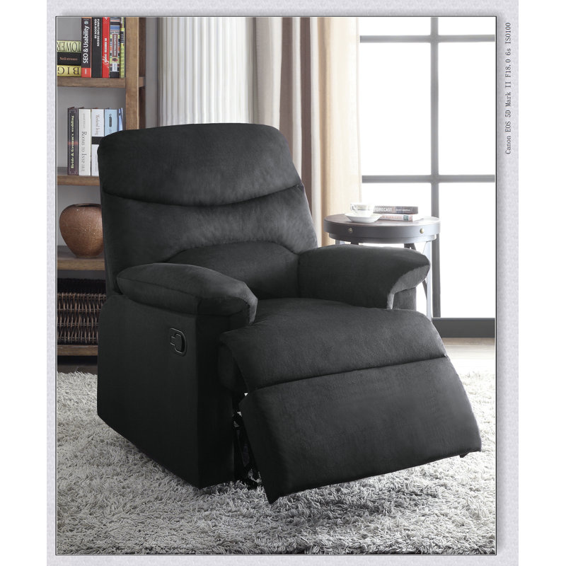 Fauteuil inclinable Arcadia, Tissu noir