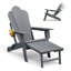 Chaise Adirondack pliante pour l'extérieur avec repose-pieds-1234073518