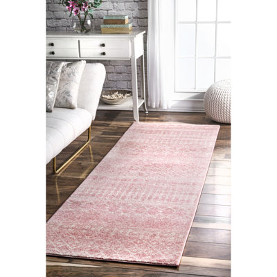 Merillat Moroccan Performance Pink Rug