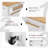 54inch Large Kitchen Island with Rubber Wood Drop Leaf, Embossed Texture Rolling Kitchen Cart on 4 Wheels with 4 Doors and 3 Drawers, Kitchen Island with Storage for Kitchen, Dining Room-1201582182