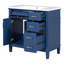 Meuble-lavabo 36 po avec comptoir en céramique-885214105