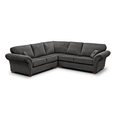 Lila 5 Seater Velvet Corner Sofa 