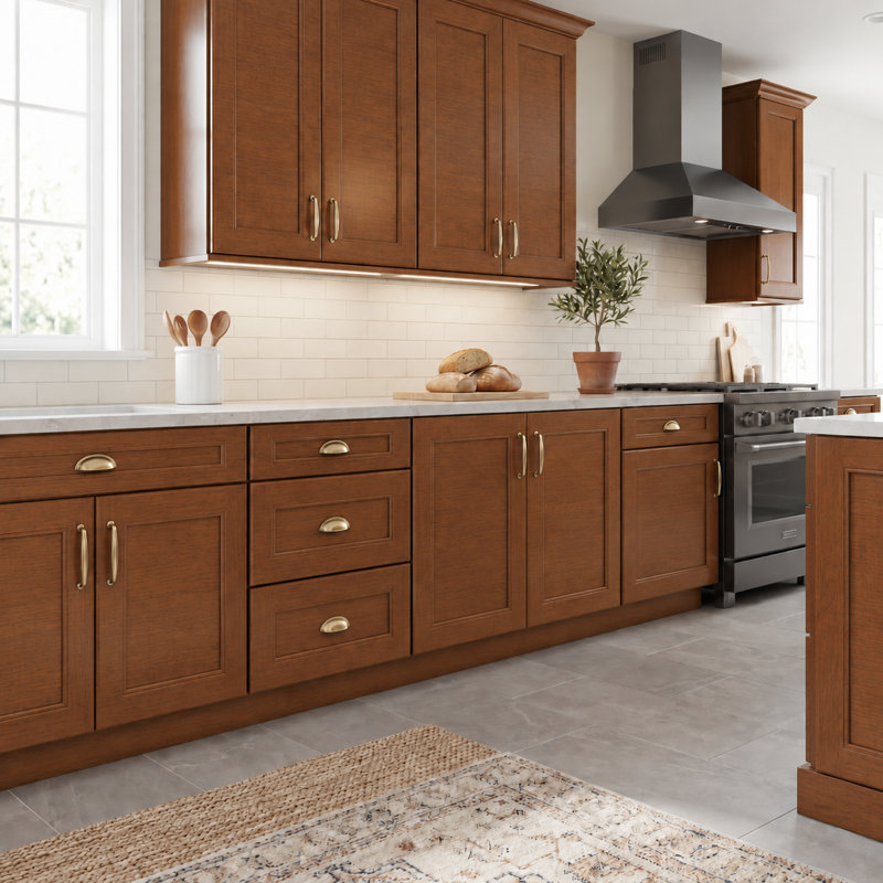 Dwelling Full Access Finish Chip, Sienna, Cherry