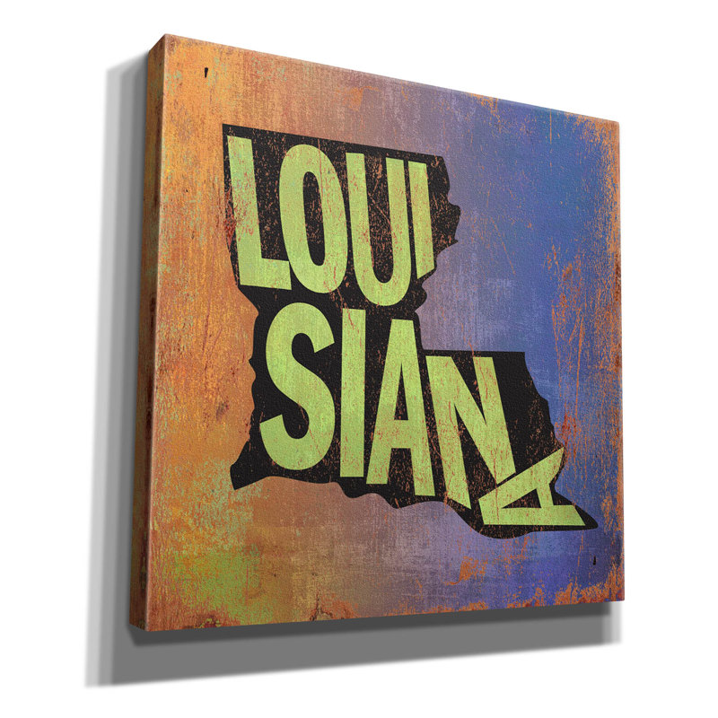 «Louisiana» par Art Licensing Studio, art mural sur toile