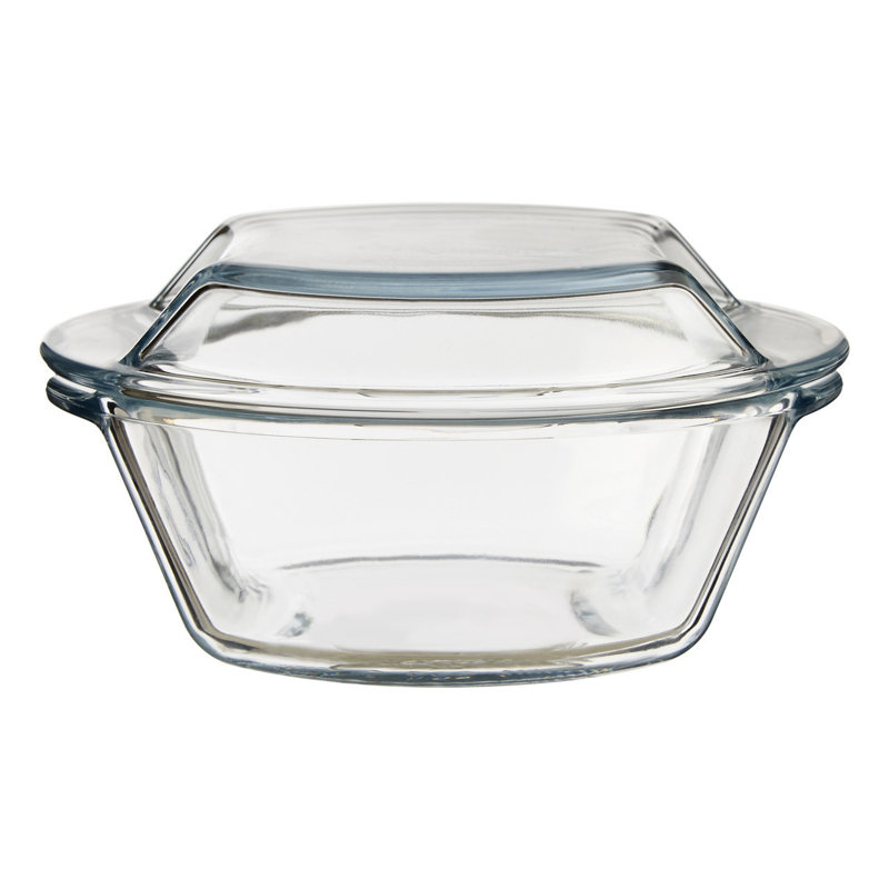 Symple Stuff Gillett Glass Dutch Oven, 0.5L