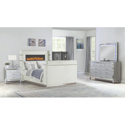 Ensemble de chambre à coucher tapissier Limann
