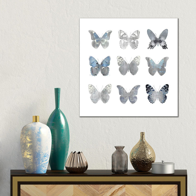 Butterfly Study II by Julia Bosco - Gallery-Wrapped Canvas Giclée on Canvas, Wrapped Canvas, 45.72cm H x 45.72cm W