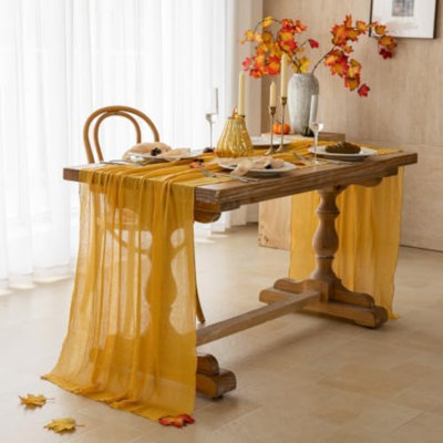 Chemin de table Fall Golden Golden