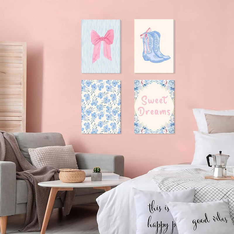 4 Piece Wrapped Canvas Print