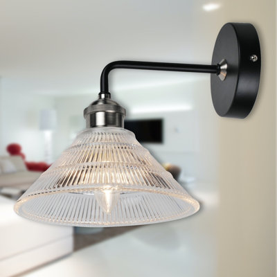Elsebeth Steel Armed Sconce
