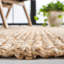 Tapis en jute tissé à la main Rhiann-1302548982