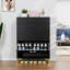 Armoire de rangement pour chaussures pour le vestibule, range-chaussures autoportant avec 2 tiroirs rabattables-1556143826