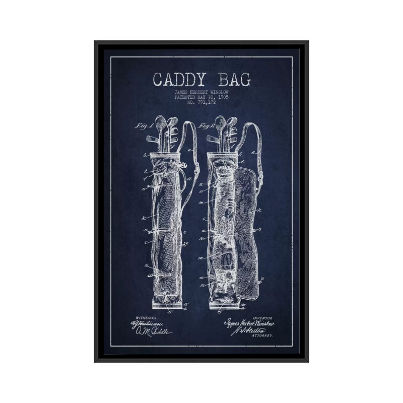 « ball sac blue blue blue », impression sur toile tendue, H 26 po x l 18 po x P 1,5 po, Toile avec cadre noir, Pas de tapis