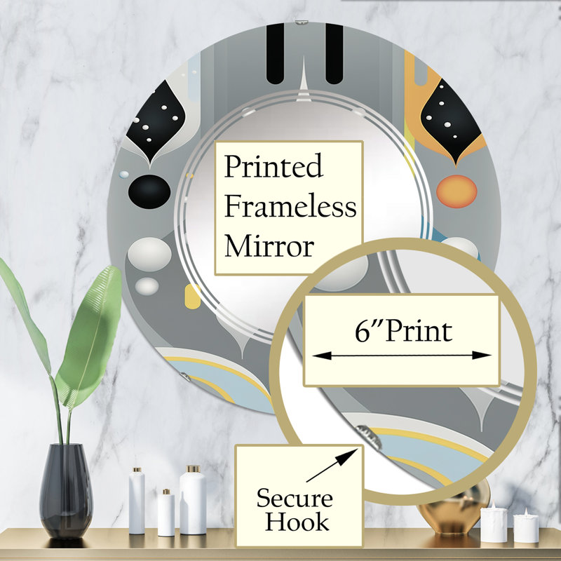 Willodean Circle Mirror, 32" x 32"