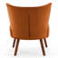 72 cm Wide Velvet Wingback Accent Chair with Button-Tufted Back-591419223