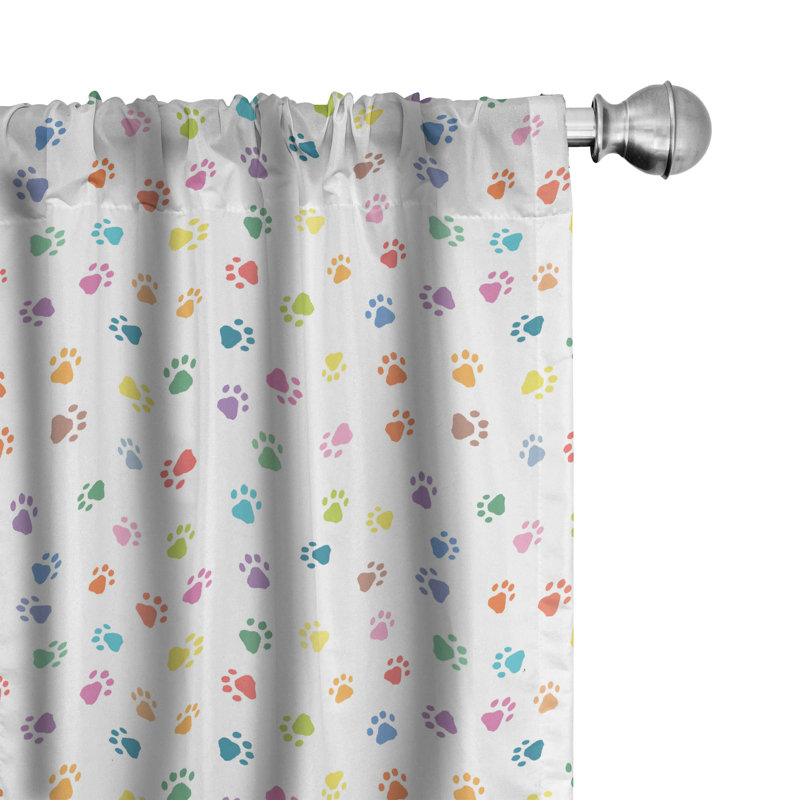 Semi-Sheer Rod Pocket Sliding Panel, 28" x 84"
