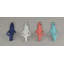 Ensemble de 4 crochets muraux Albany-2079291463