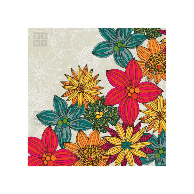 Valentina Ramos Traditional Floral Duvet Cover, Twin Duvet Cover