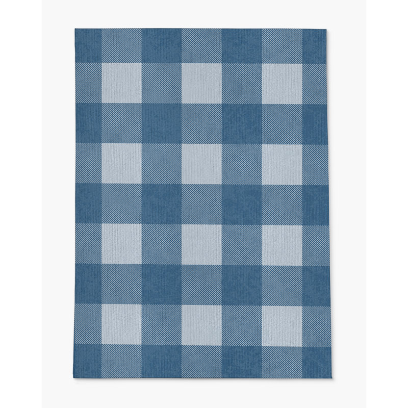 Tapis de chaise rectangulaire Chico, L 48 po x L 72 po, Bleu pigeon