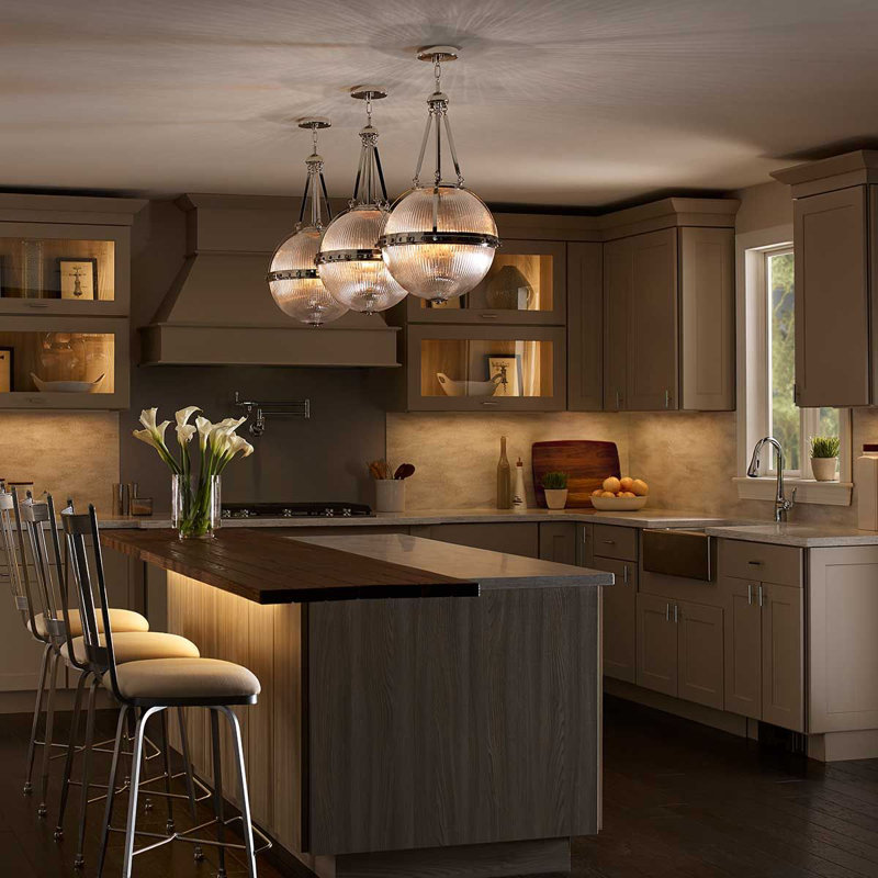 Zolder 3 - Light Sphere Pendant, Polished Nickel