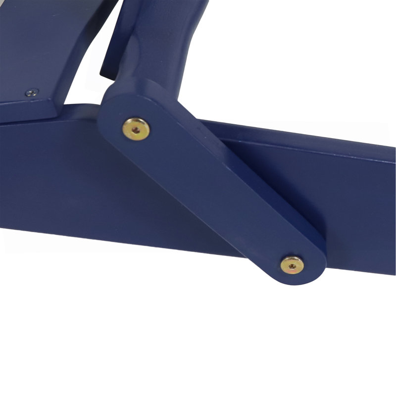Chaise Adirondack de patio Bellwood, Bleu
