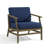 Polett Teak Outdoor Two-person Patio Set With Cushions And Side Table-140090766-140090765