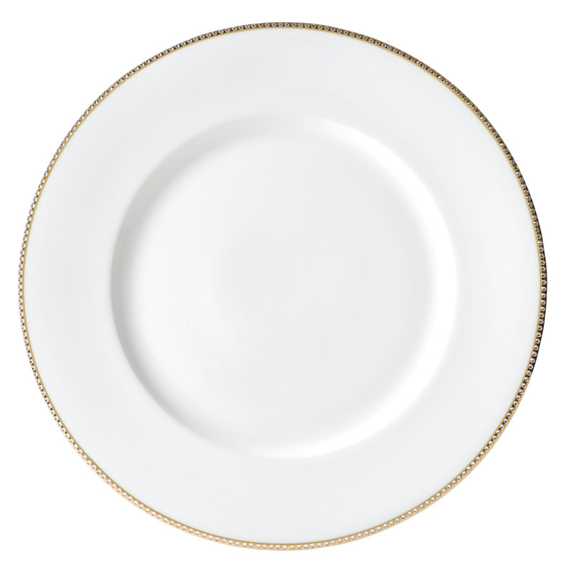 Prouna Bone China Platter, Gold