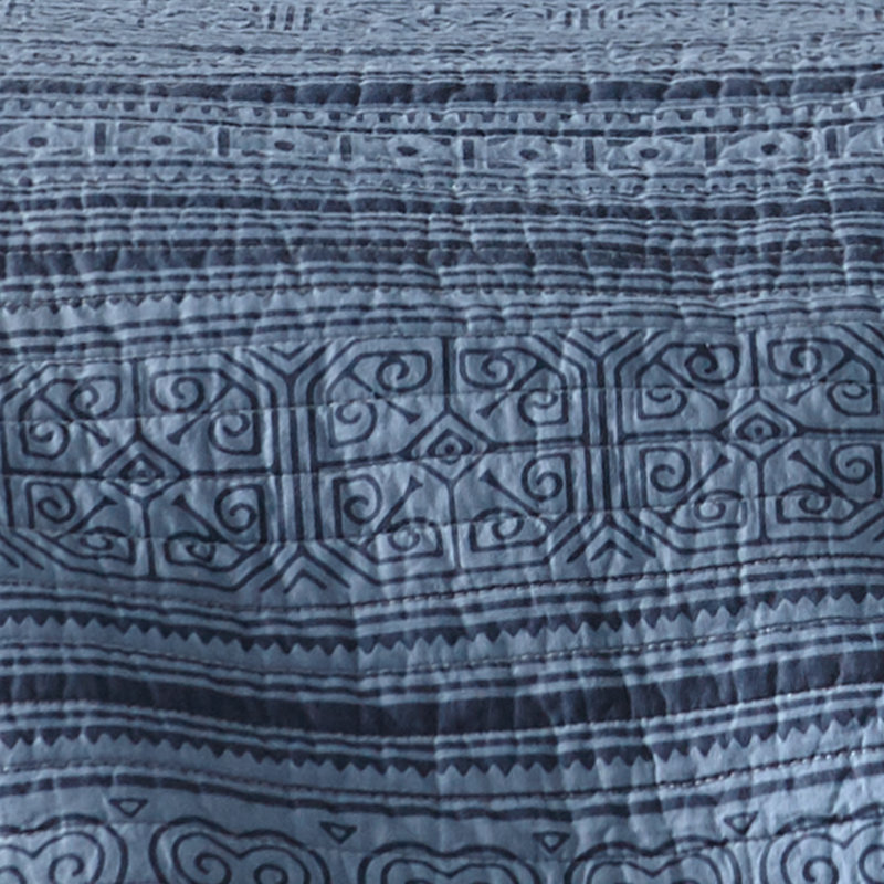Tolteca Indigo King Quilt Set