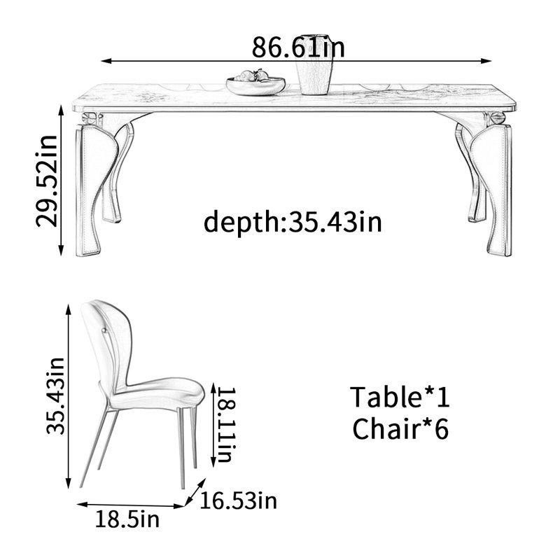 Table en acier inoxydable Premium Premium, H 29,52 po x L 86,61 po x l 35,43 po