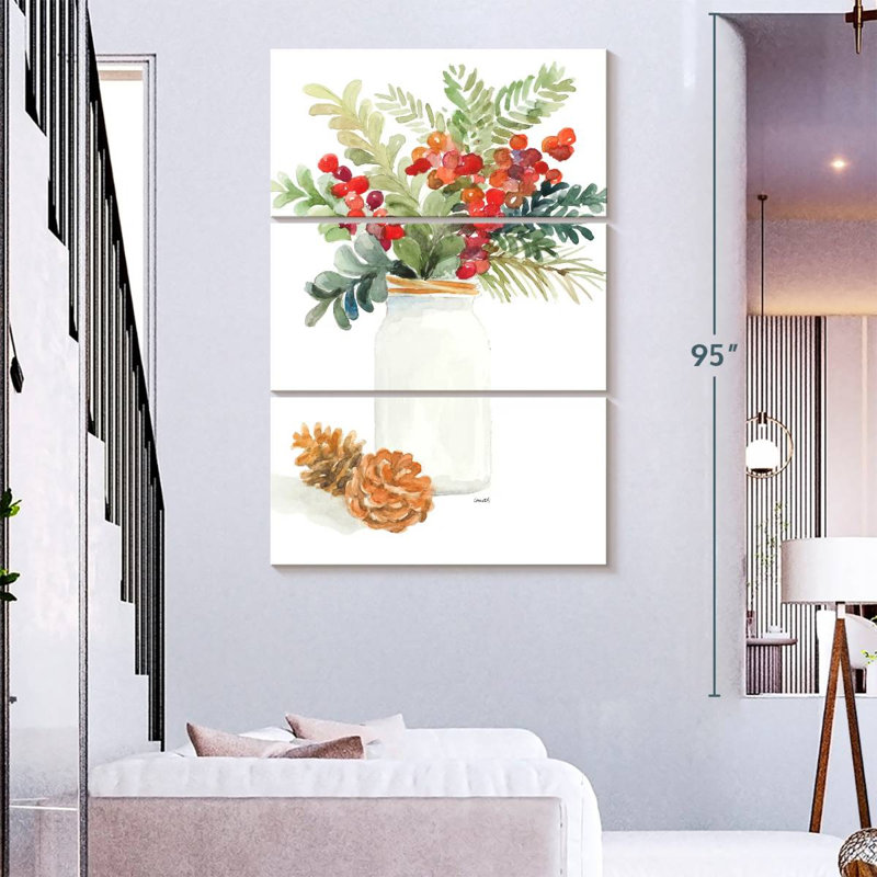 Pot Mason Harnek pour Noël I, H 32 po x l 20 po