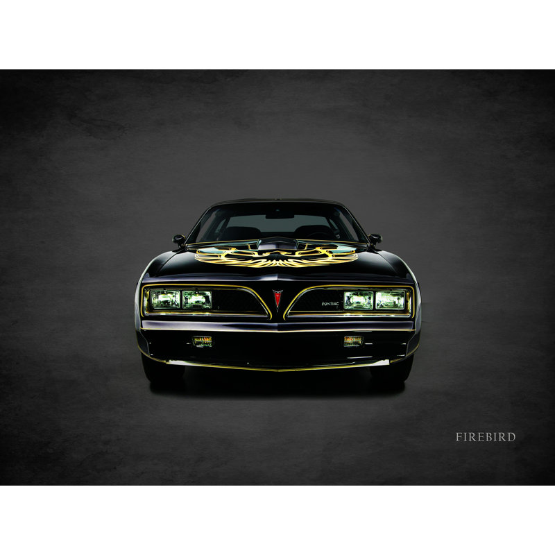 Pontiac Firebird Transam par Mark Rogan, reproduction d'art sur toile tendue, H 36 po x l 48 po