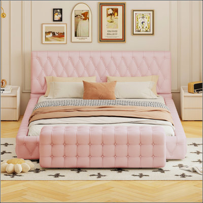 Madelane Upholstered Platform Bed -  Everly Quinn, 4DD2BEFA87E948F4B509A0AF7D1E388D