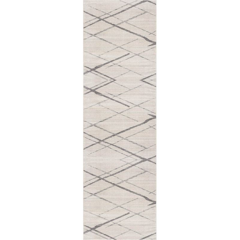 Kymiere Abstract Indoor Rug, Runner 2'3" x 10'