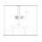 3 Light Bronze Medium Linear Chandelier With Hand Crafted Off-White Hardback Shades-1327652879
