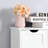 Bathroom Storage Cabinet In White - Adjustable Shelf And 4 Drawers, For Bathroom, Study, Office Modern Different Spaces