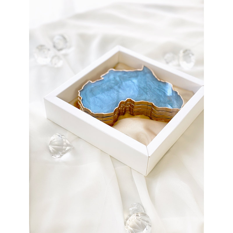 Carolina Blue Coasters d'Afrique