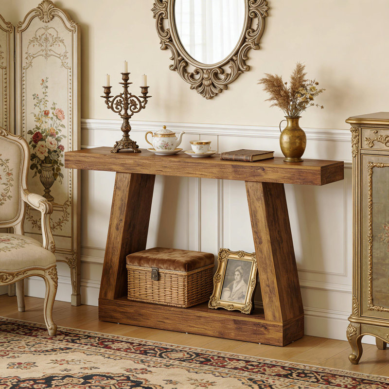 Dual-Tier Entryway Table,Sofa Table,Console Table,Side Table