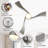 52" 3 - Blade LED Standard Ceiling Fan with Remote Control and Light Kit Included-723546621