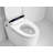 MEDUNJESS 1.28 Gallons GPF Upgraded Smart Toilet With Auto Lid, Heated Seat, Night Light, Auto Flushing