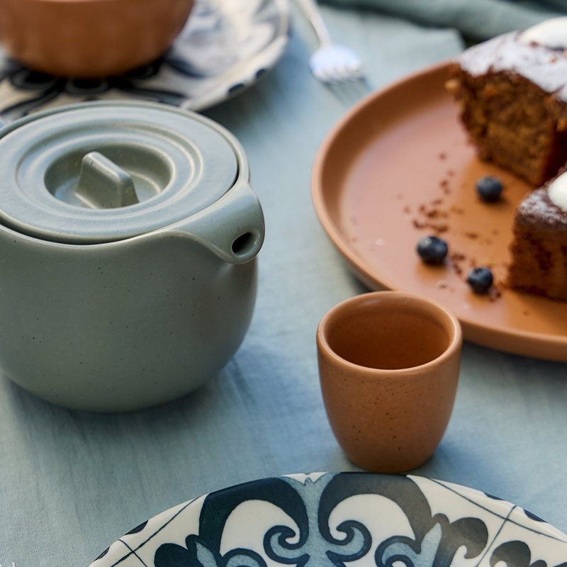 Pacifica Tea Pot, Artichoke Green