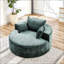 Canapé simple en polyester éponge, aucun assemblage requis, fauteuil-lit moderne moelleux pour le salon, la chambre à coucher, le salon et la salle de projection-1513936679
