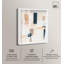 «Torn Tints II Shadowbox Print», art abstrait bleu par Art Remedy-118203203-118203209