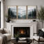 Misty Pine Mountain Landscape-131476589-131476592