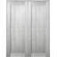 Porte double standard en bois manufacturé Avon 07 1H-76285788-76285789-91357087