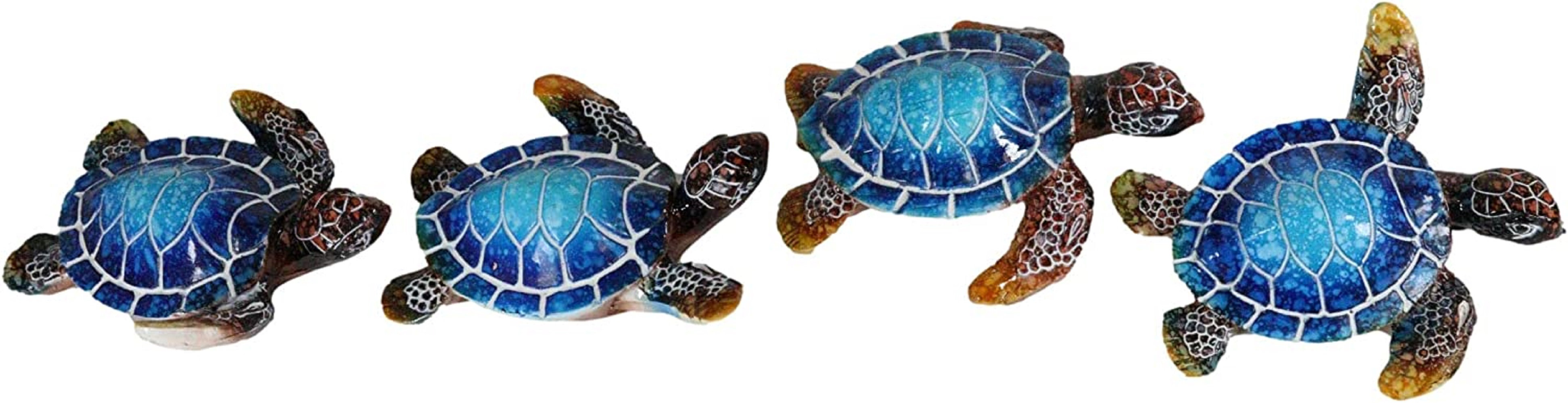 Bay Isle Home™ 4 Piece Zearing Ocean Marine Giant Sea Turtle Miniature